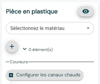 SimForm plastic part panel